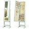 MDF Jewelry Cabinet with Full-Length Tilting Mirror and Storage